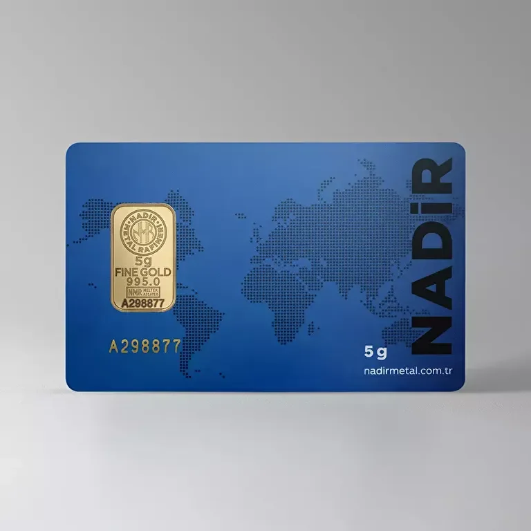 5 Gram Gold Bar